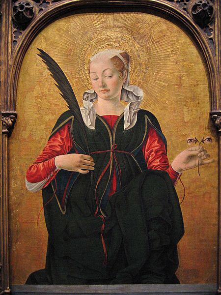 Francesco del Cossa Saint Lucy china oil painting image